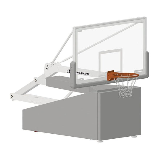 Jaypro Elite 6600 Portable Basketball System (5'6" Board Extension) PBEL66