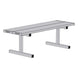 Jaypro Portable Courtside Bench - 5 ft. (Double Plank) DPB50