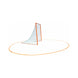 Jaypro Portable Lacrosse Crease with Storage Bag LAX-C