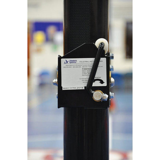 Jaypro PowerLite Volleyball System with Custom Graphics - NFHS, NCAA, USVBA