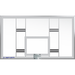 Jaypro Rectangular Conversion Glass Backboard GCBB-35