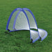 Jaypro Sports Soccer Pop-Up Goal Trainers SGPU7240B set up on grass