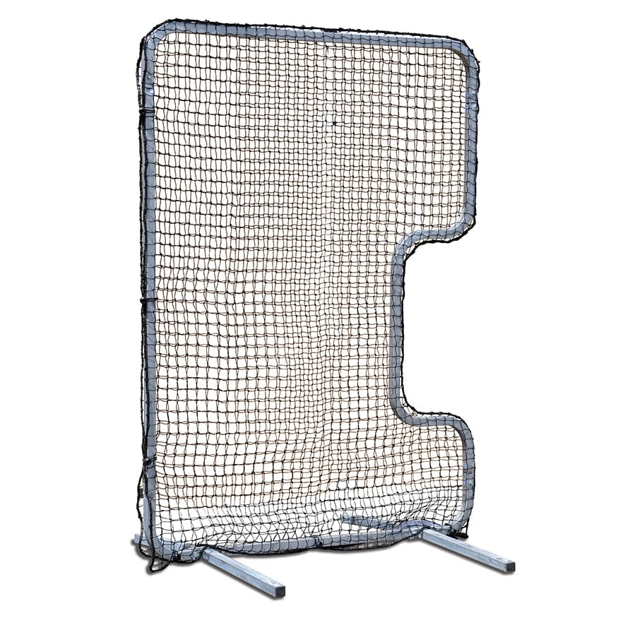 Jaypro Sports CFSPC Softball C Shape Screen with galvanized steel frame and heavy-duty netting