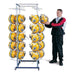Jaypro StackMaster Football Helmet Rack - 56 Helmets H-1