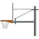 Jaypro Straight Post Basketball System (5-9/16" Pole with 6' Offset) 72"W x 42"H Perforated Aluminum Backboard