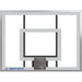 Jaypro The Church Yard Basketball System (4" Sq. Pole) 48" Acrylic Rectangle Backboard