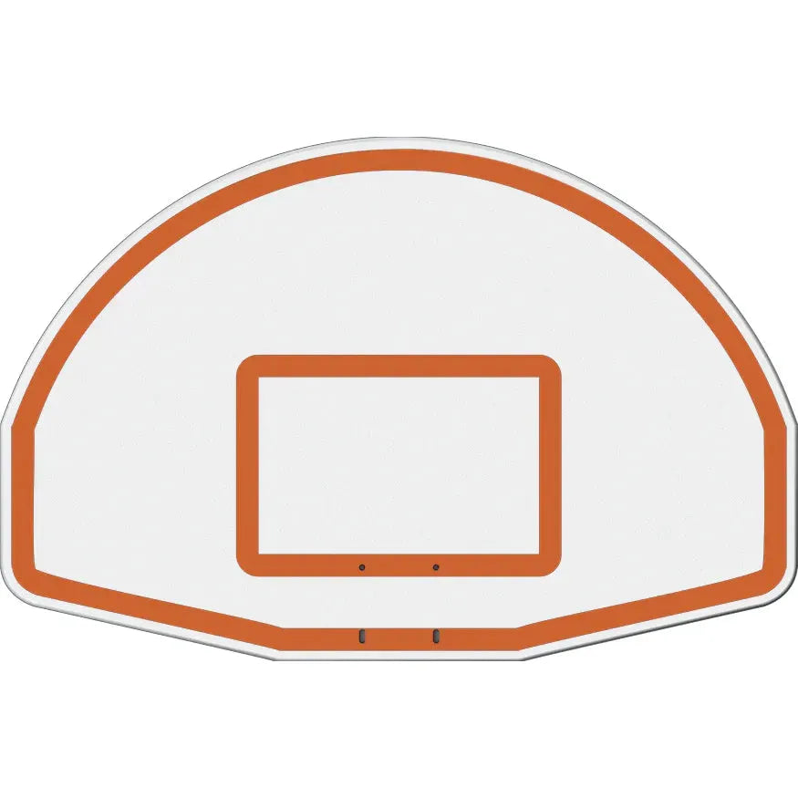 Jaypro The Church Yard Basketball System (4" Sq. Pole) 54" Aluminum Fan Backboard
