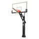 Jaypro Titan Basketball System Adjustable Series 6 in.x 6 in. Pole with 4 ft. Offset 72 in. Backboard CV664A