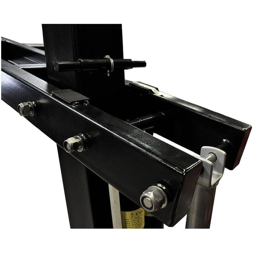 Jaypro Titan Basketball System Adjustable Series 6 in.x 6 in. Pole with 4 ft. Offset 72 in. Backboard CVAC66