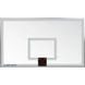 Jaypro Titan Basketball System 6"x 6" Pole - 4' Offset w/ Glass Backboard (Surface Mount)
