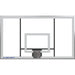 Jaypro Titan Basketball System (6"x 6" Pole with 6' Offset) 72" Acrylic Backboard (Surface Mount)