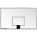 Jaypro Titan Basketball System (6"x 6" Pole with 6' Offset) 72" Glass Backboard