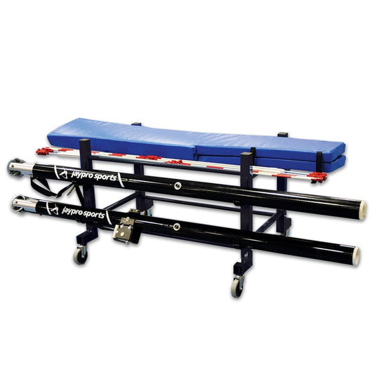 Jaypro Sports EC-500 volleyball gear carrier, blue and black design