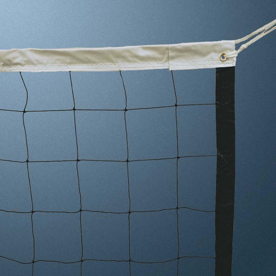 Jaypro Sports Volleyball Replacement Net VBD-3 featuring strong steel cable and robust poly mesh